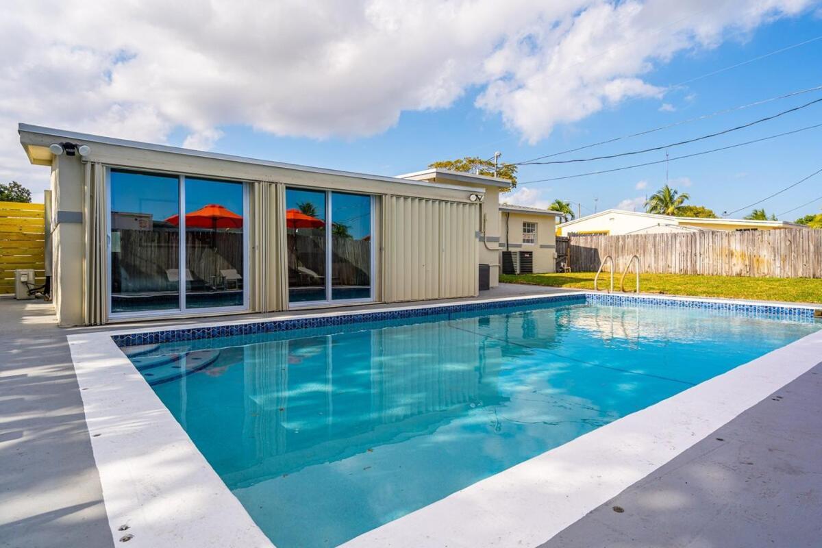 Cozy Miami Private Pool House W- Arcade Games, Bbq Villa Norland Exterior photo